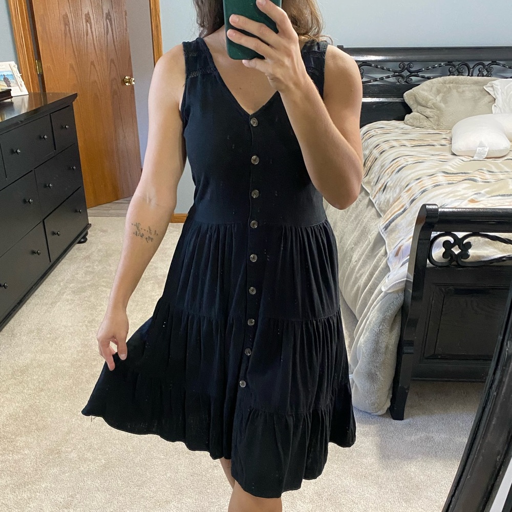 Next Black Tiered Dress
